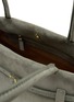 Detail View - Click To Enlarge - MANU ATELIER - Le Cambon East West Suede Handbag
