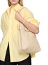 Figure View - Click To Enlarge - MANU ATELIER - Tote Du Jour Leather Bag