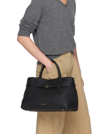Figure View - Click To Enlarge - MANU ATELIER - Le Cambon 35 Leather Top Handle Bag