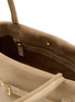Detail View - Click To Enlarge - MANU ATELIER - Le Cambon East West Suede Handbag
