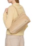 Figure View - Click To Enlarge - MANU ATELIER - Le Cambon East West Suede Handbag