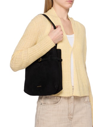 Figure View - Click To Enlarge - MANU ATELIER - Mini Tote Du Jour Suede Bag