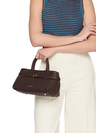 Front View - Click To Enlarge - MANU ATELIER - Le Cambon 25 Leather Handbag