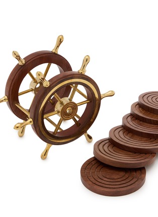Detail View - Click To Enlarge - ARTESANIA ESTEBAN FERRER SL - Ship Wheel Ornament
