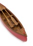 Detail View - Click To Enlarge - ARTESANIA ESTEBAN FERRER SL - Wood Canoe Ornament