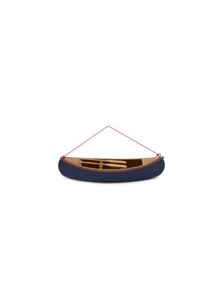 Main View - Click To Enlarge - ARTESANIA ESTEBAN FERRER SL - Wood Canoe Ornament