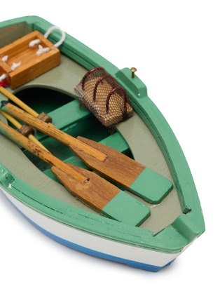 Detail View - Click To Enlarge - ARTESANIA ESTEBAN FERRER SL - Gamela Wooden Rowing Boat Ornament