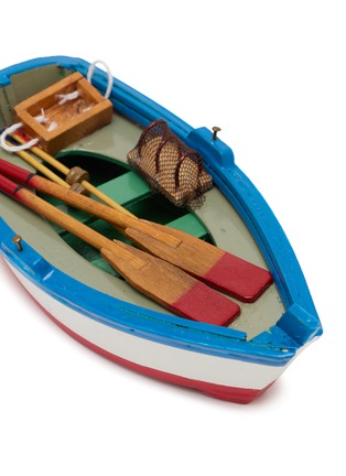Front View - Click To Enlarge - ARTESANIA ESTEBAN FERRER SL - Gamela Wooden Rowing Boat Ornament