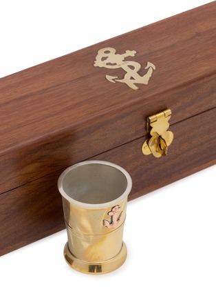 Detail View - Click To Enlarge - ARTESANIA ESTEBAN FERRER SL - Brass Rum Cup Set