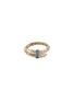 JOHN HARDY Spear 14K Yellow Gold Blue Sapphire Ring — Size 6