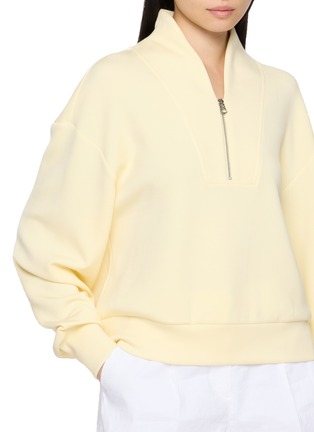  - VARLEY - Davidson Half Zip Cropped Sweater