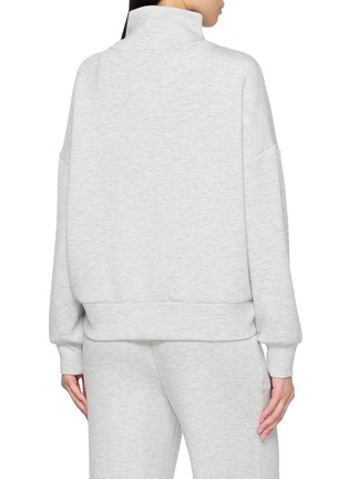 Back View - Click To Enlarge - VARLEY - Hawley Half Zip Sweater