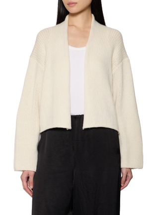 Main View - Click To Enlarge - TAIGA TAKAHASHI - Open Front Cashmere Knit Cardigan