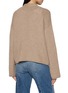 Back View - Click To Enlarge - TAIGA TAKAHASHI - Open Front Cashmere Knit Cardigan