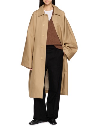 Figure View - Click To Enlarge - TAIGA TAKAHASHI - Balmacaan Dolman Sleeve Coat