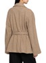 Back View - Click To Enlarge - TAIGA TAKAHASHI - Notch Lapel Belted Jacket