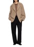 Figure View - Click To Enlarge - TAIGA TAKAHASHI - Notch Lapel Belted Jacket