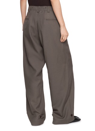 Back View - Click To Enlarge - TAIGA TAKAHASHI - Straight Leg Field Pants