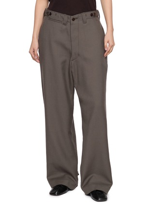 Main View - Click To Enlarge - TAIGA TAKAHASHI - Straight Leg Field Pants