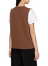 Back View - Click To Enlarge - TAIGA TAKAHASHI - Varsity Letterman Knit Vest