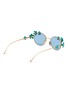 Figure View - Click To Enlarge - LOEWE - Daisy Field Metal Round Sunglasses