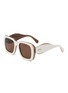 LOEWE Sierra Acetate Square Sunglasses