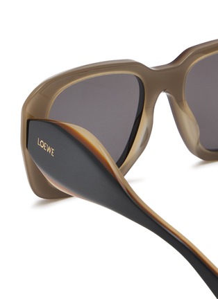 Detail View - Click To Enlarge - LOEWE - Sierra Acetate Square Sunglasses