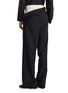 Back View - Click To Enlarge - RÓHE - Double Waistband Wide Leg Trousers
