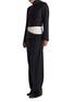 Figure View - Click To Enlarge - RÓHE - Double Waistband Wide Leg Trousers