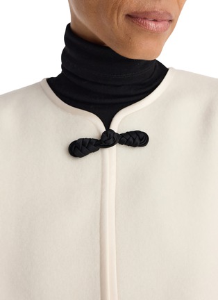 Detail View - Click To Enlarge - RÓHE - Double Faced Pankou Wool Cashmere Jacket