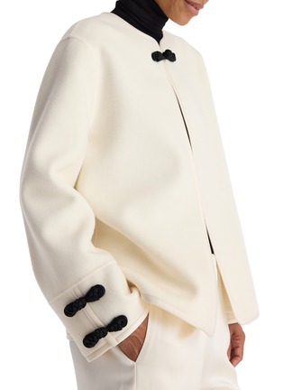 Main View - Click To Enlarge - RÓHE - Double Faced Pankou Wool Cashmere Jacket