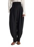 Main View - Click To Enlarge - RÓHE - Puck Satin Cummerbund Waistband Wool Pants