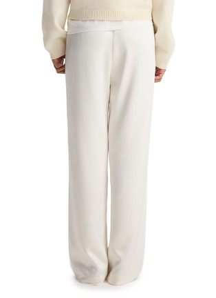 Back View - Click To Enlarge - RÓHE - Elasticated Waistband Wide Leg Pants