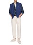 Figure View - Click To Enlarge - BRUNELLO CUCINELLI - Pocket Wool Western Shirt