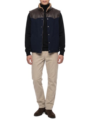 Figure View - Click To Enlarge - BRUNELLO CUCINELLI - Straight Leg Chino Pants