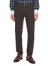 BRUNELLO CUCINELLI Logo Embroidered Stretch Cotton Jeans