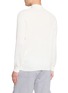 Back View - Click To Enlarge - BRUNELLO CUCINELLI - English Rib Cotton Knit Polo Sweater