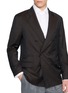  - BRUNELLO CUCINELLI - Double Breasted Wool Cashmere Blazer