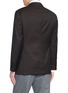 Back View - Click To Enlarge - BRUNELLO CUCINELLI - Double Breasted Wool Cashmere Blazer