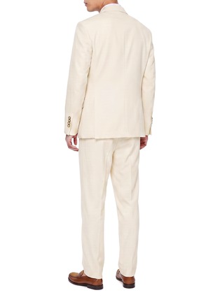 Back View - Click To Enlarge - BRUNELLO CUCINELLI - Cotton Wool Suit