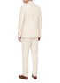 Back View - Click To Enlarge - BRUNELLO CUCINELLI - Cotton Wool Suit