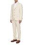 Figure View - Click To Enlarge - BRUNELLO CUCINELLI - Cotton Wool Suit