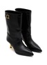 Detail View - Click To Enlarge - SACAI - 65 Utility Leather Short Boots