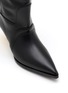 Detail View - Click To Enlarge - SACAI - 65 Utility Leather Short Boots