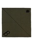 BARRIE Logo Embroidered Cashmere Foulard
