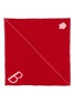 BARRIE Logo Embroidered Cashmere Foulard