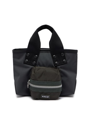 Main View - Click To Enlarge - SACAI - Small Pocket Tote Bag