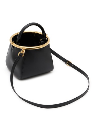 Detail View - Click To Enlarge - SACAI - Small Pursket Leather Bag