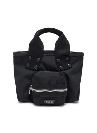 Main View - Click To Enlarge - SACAI - Small Pocket Nylon Tote Bag