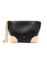 SACAI Corner Metal Leather Pouch